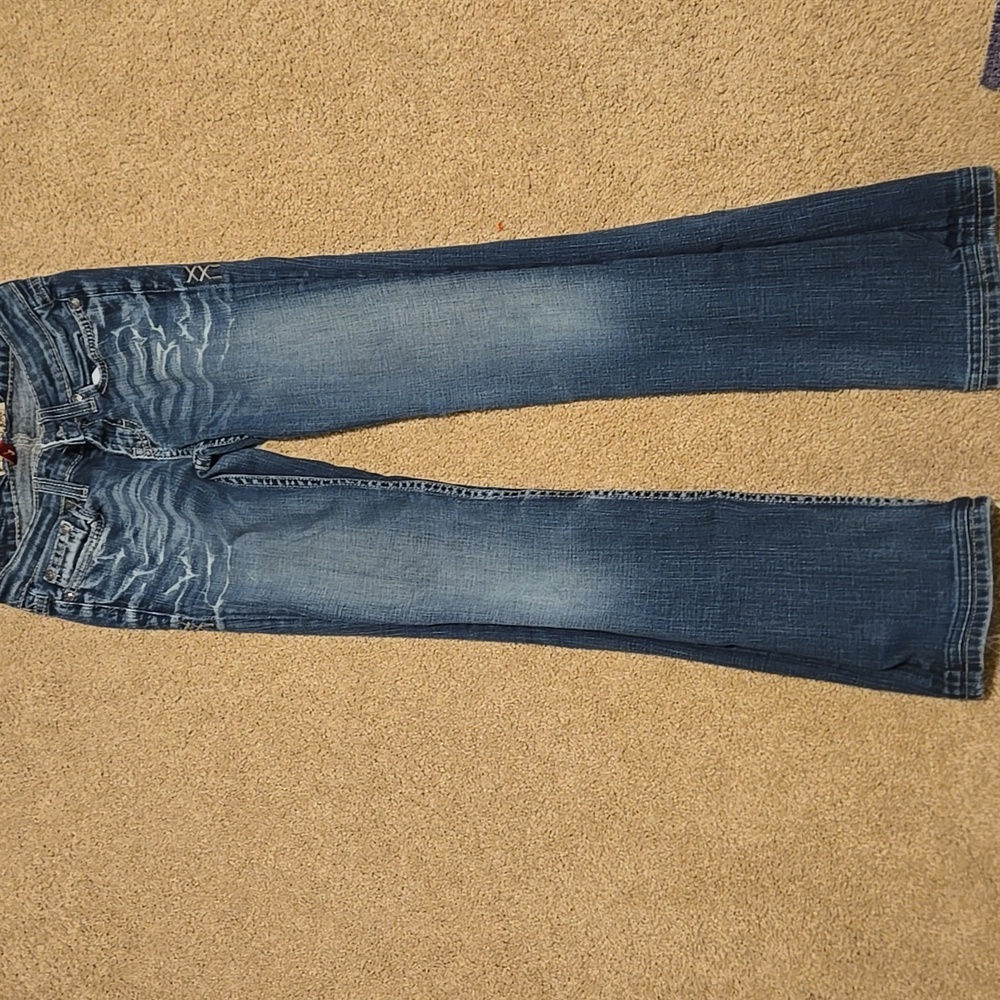 BKE Women's Classic Blue Boot Cut Jeans